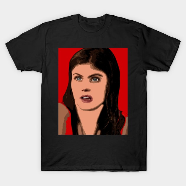 alexandra daddario T-Shirt by oryan80